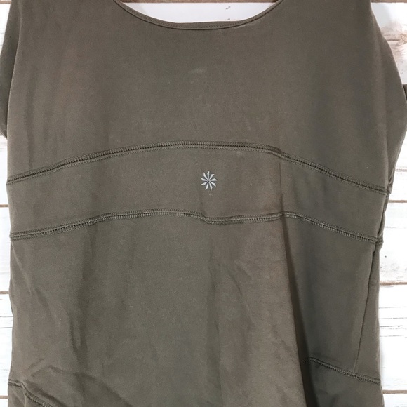 ATHLETA BROWN BRA TOP TANK SIZE LARGE - Picture 7 of 8